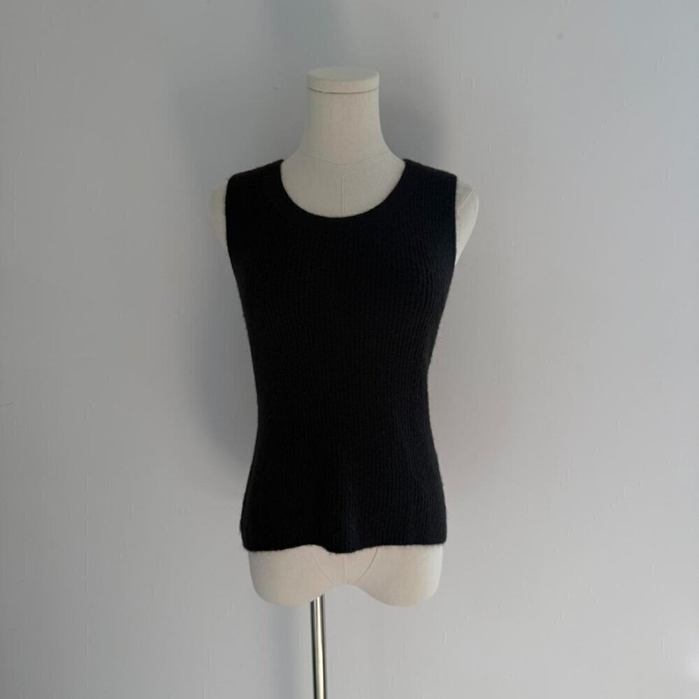 Lna Clothing Black Fuzzy Knit